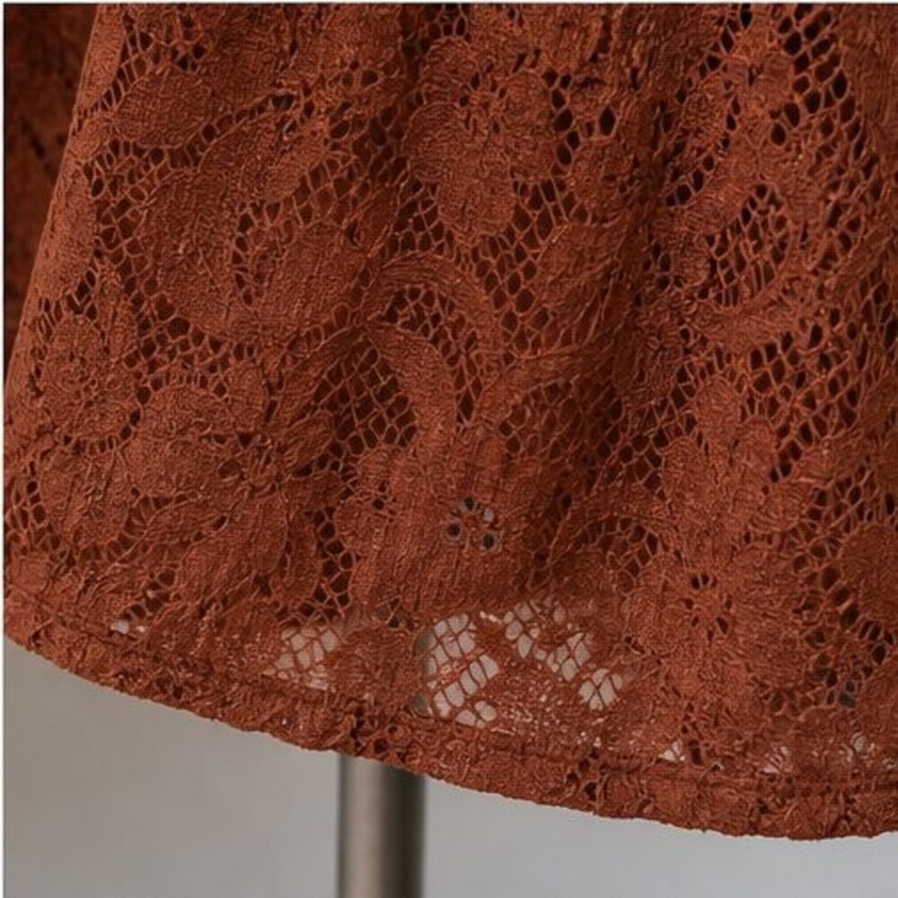 Rust Smocked Top - Picture 6 of 6